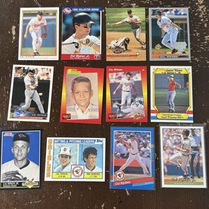 Cal Ripken Jr 12 Card Lot With 1984 Topps Batting Leaders #426 1991 O Pee Chee